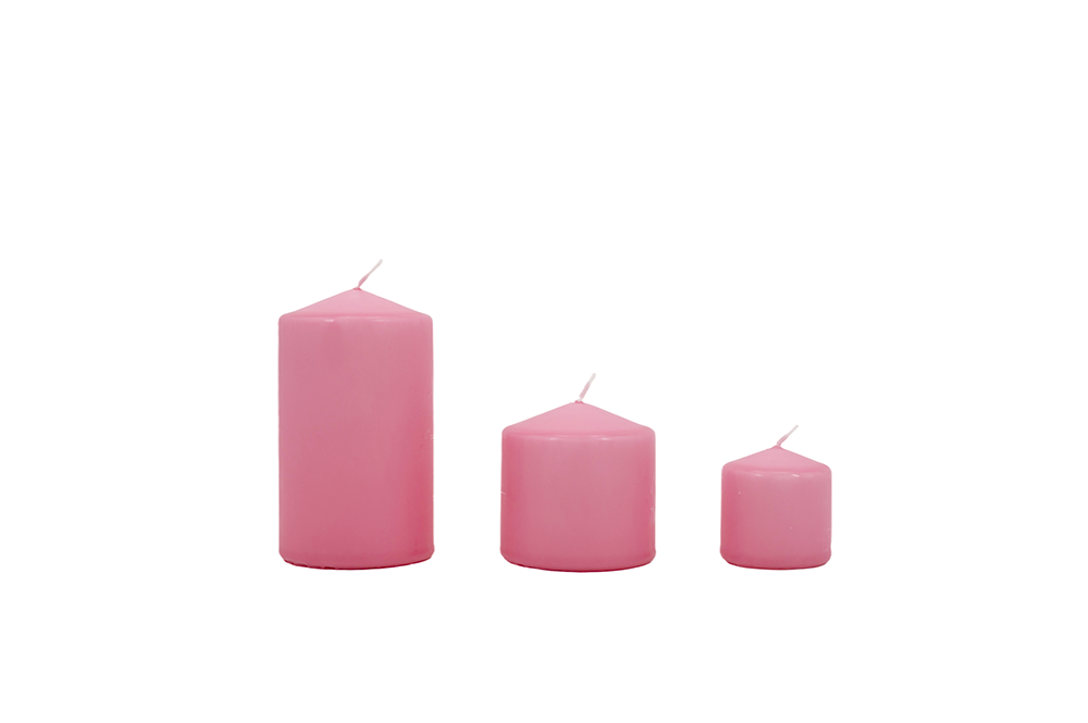 pressing pillar candle