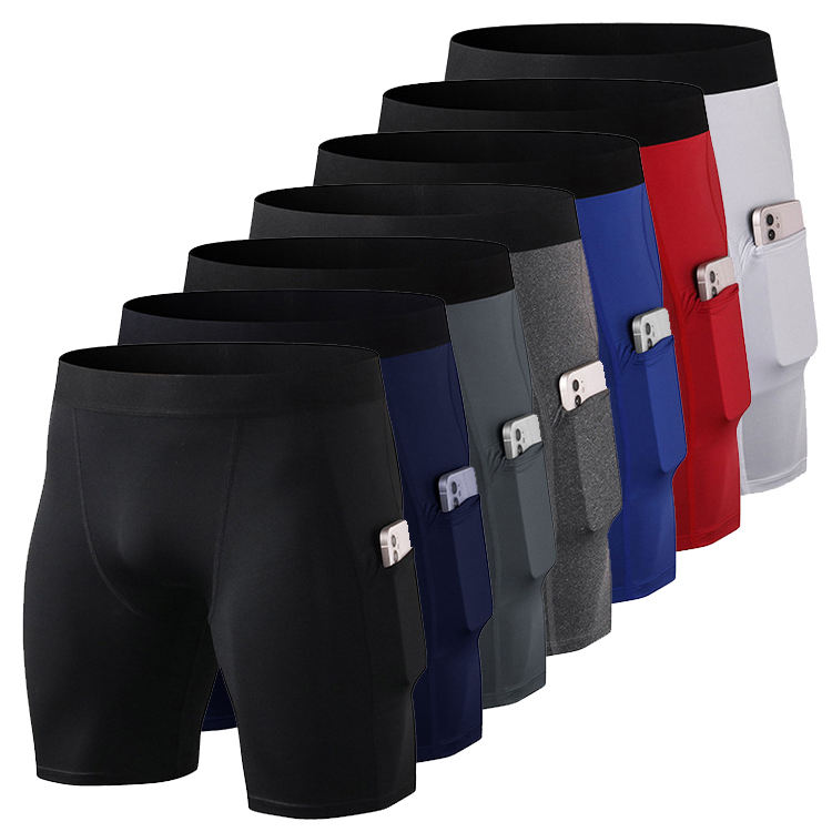 Vinmori Custom Logo New Mens Seamless Fitness Gym Running Shorts Men 2 In 1 Running Shorts Jogging