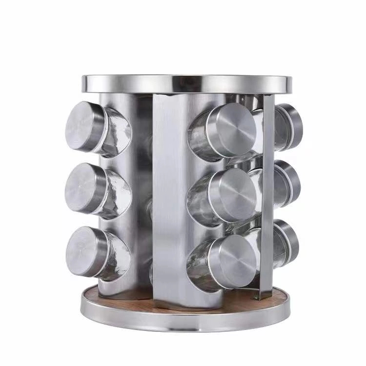 Roating Spice Jar Rack