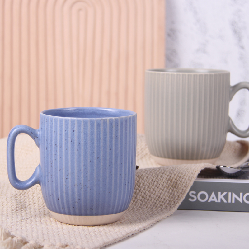 Simple Large Striped Cup