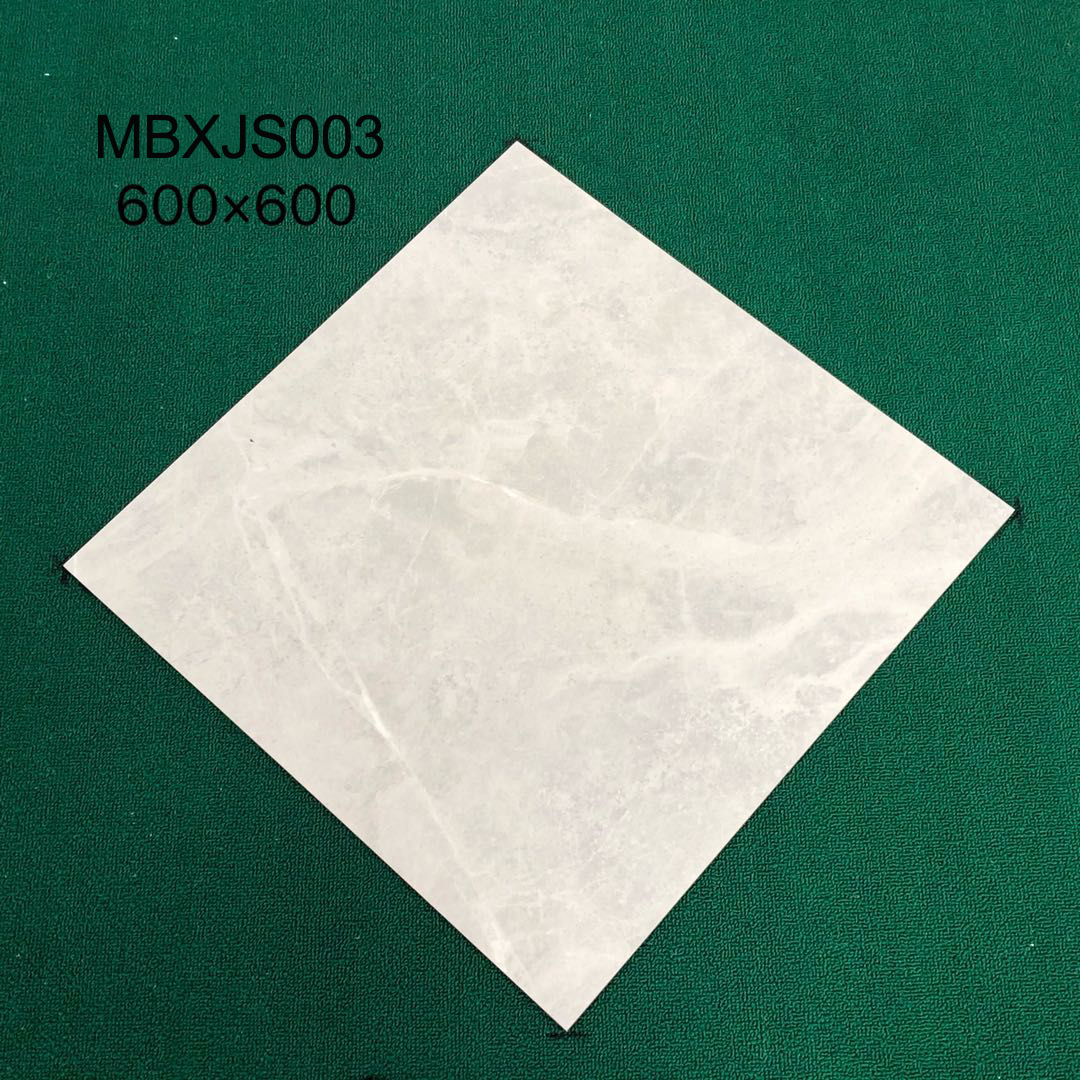 Glazed polished porcelain tiles