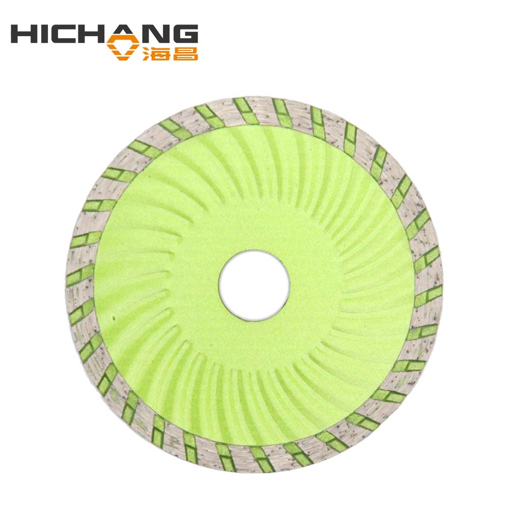 Hot Pressed Diamond Blade Turbo Wave