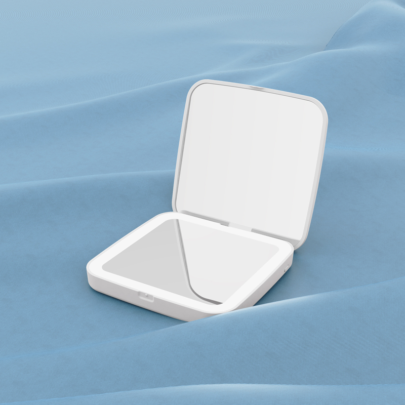 Rechargeable Rectangle Full Light Tounch Sensor Switch Led Vanity Mirror