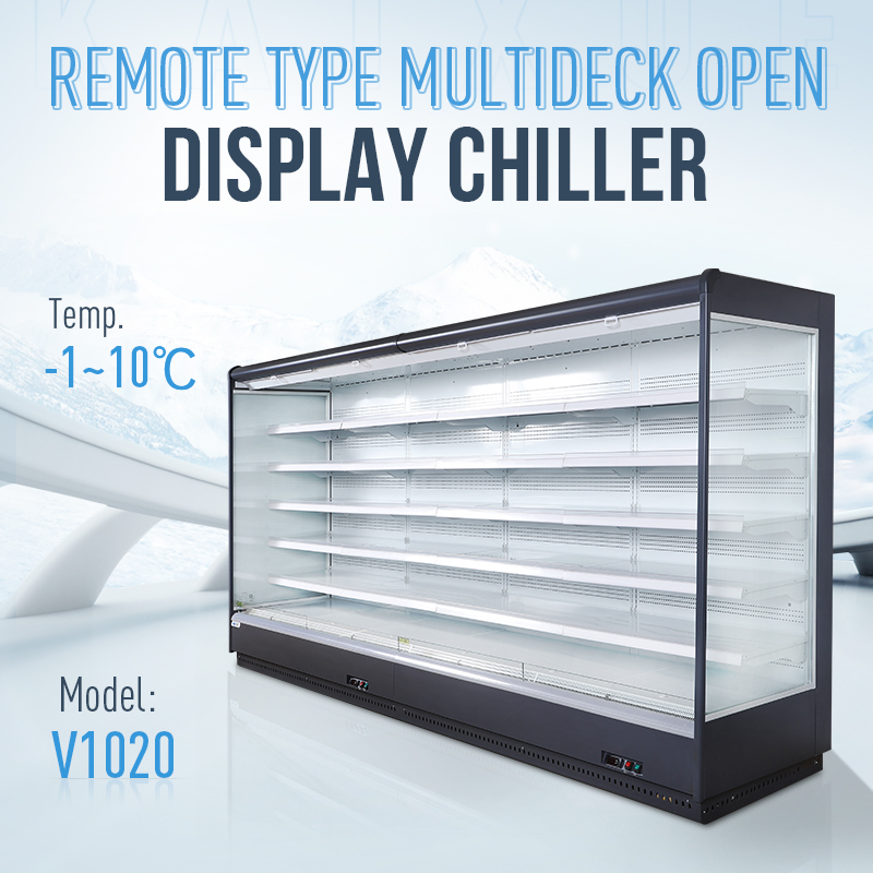 Supermarket Multideck Open Display Cooler