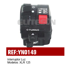 Motorcycle Handle Switch XLR 125/ INTERRUPTOR LUZ XLR 125