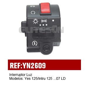 Motorcycle Handle Switch YES 125 INTRU 125......07 LD / INTERRUPTOR LUZ YES 125