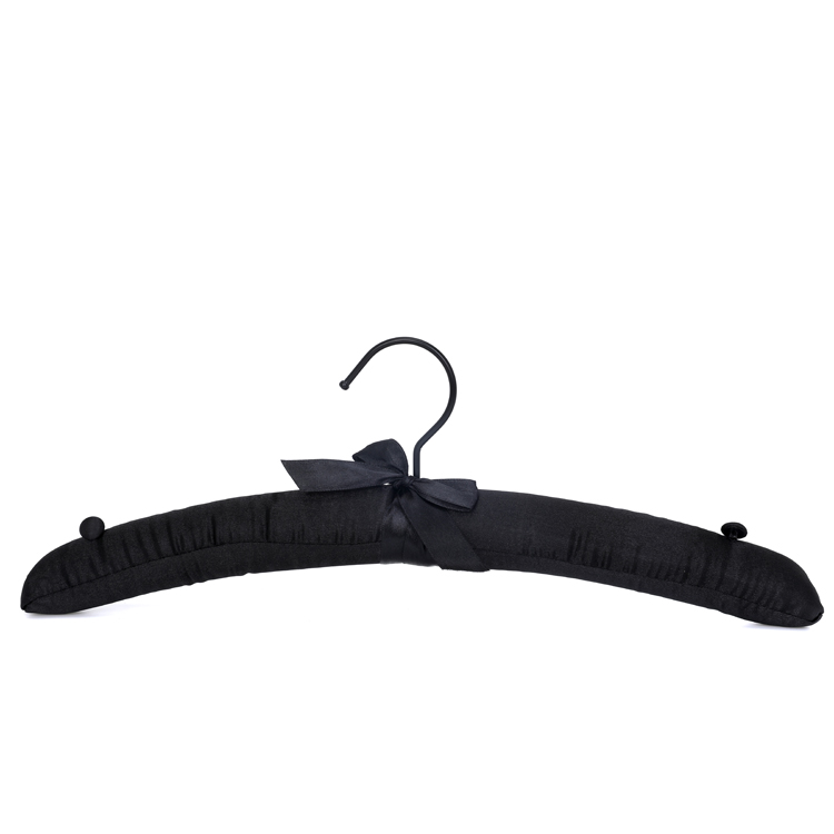 Satin Hanger with Anti- slip Buttons on Shoulder