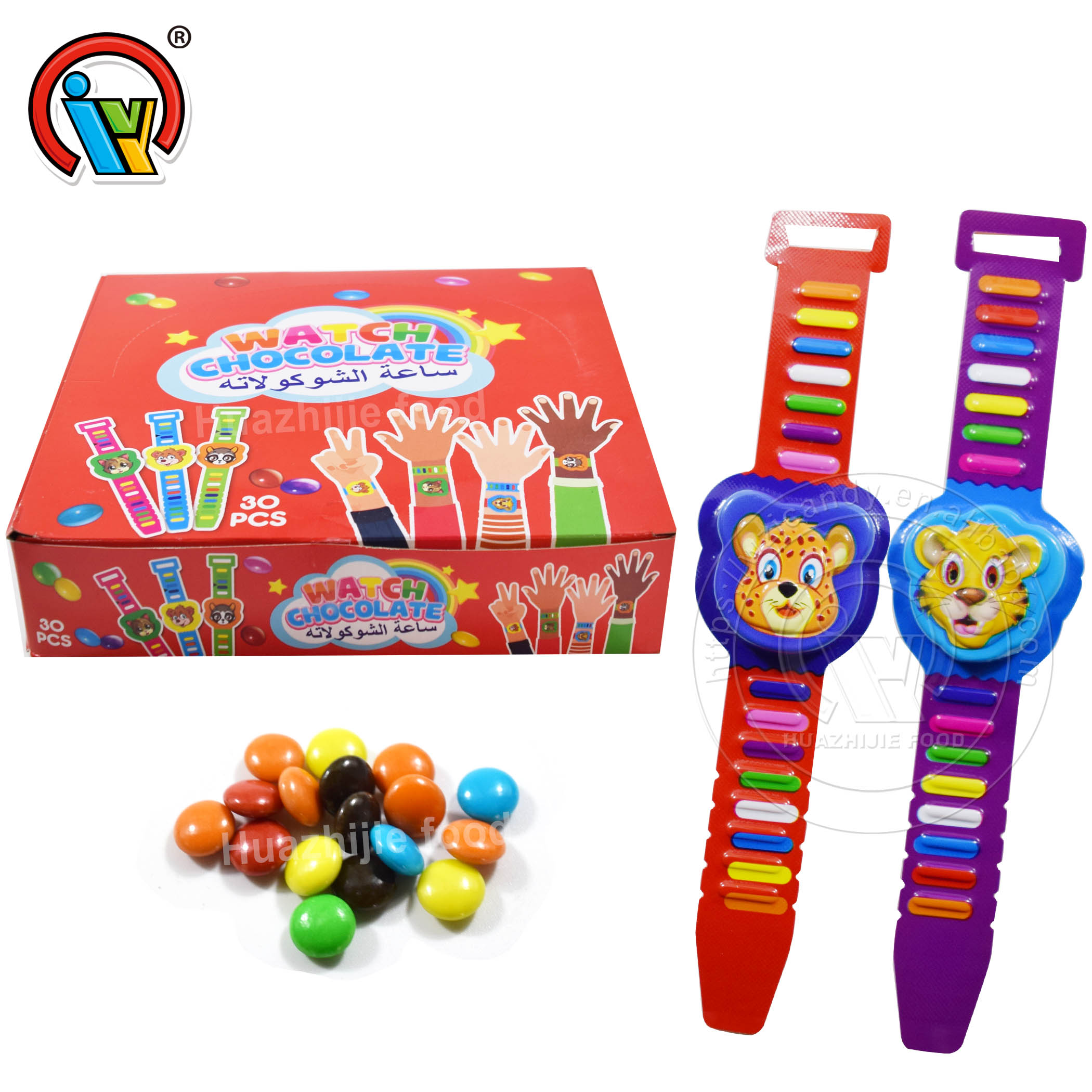 Watch chocolate bean candy