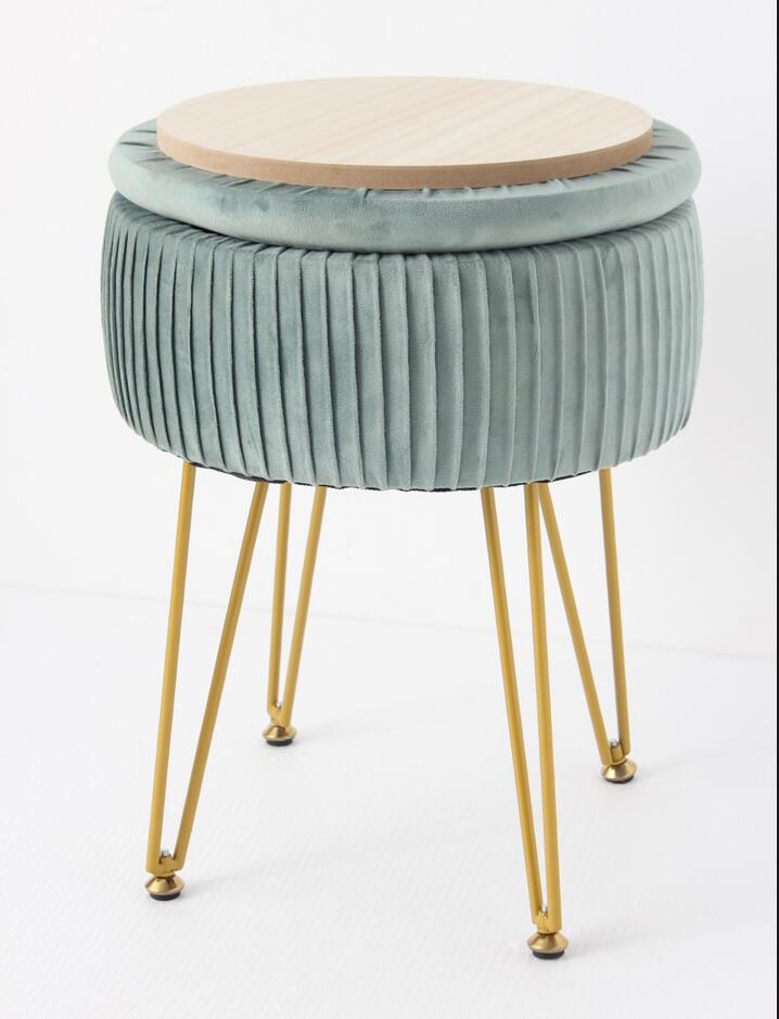 upholstered stool