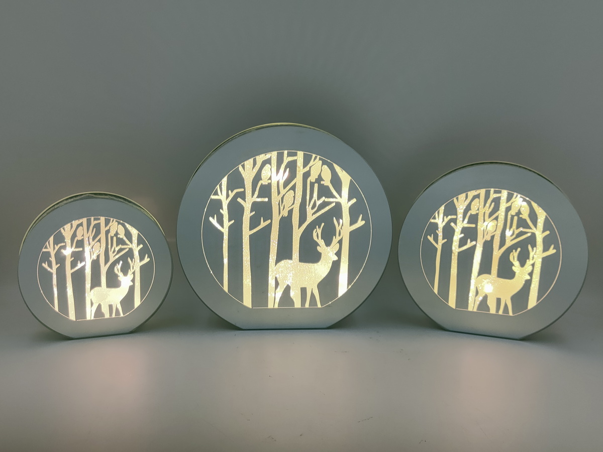 LED Glass Cube