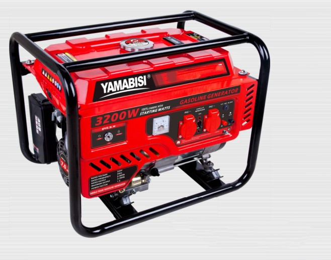 3KW Portable Domestic Use Gasoline Generator