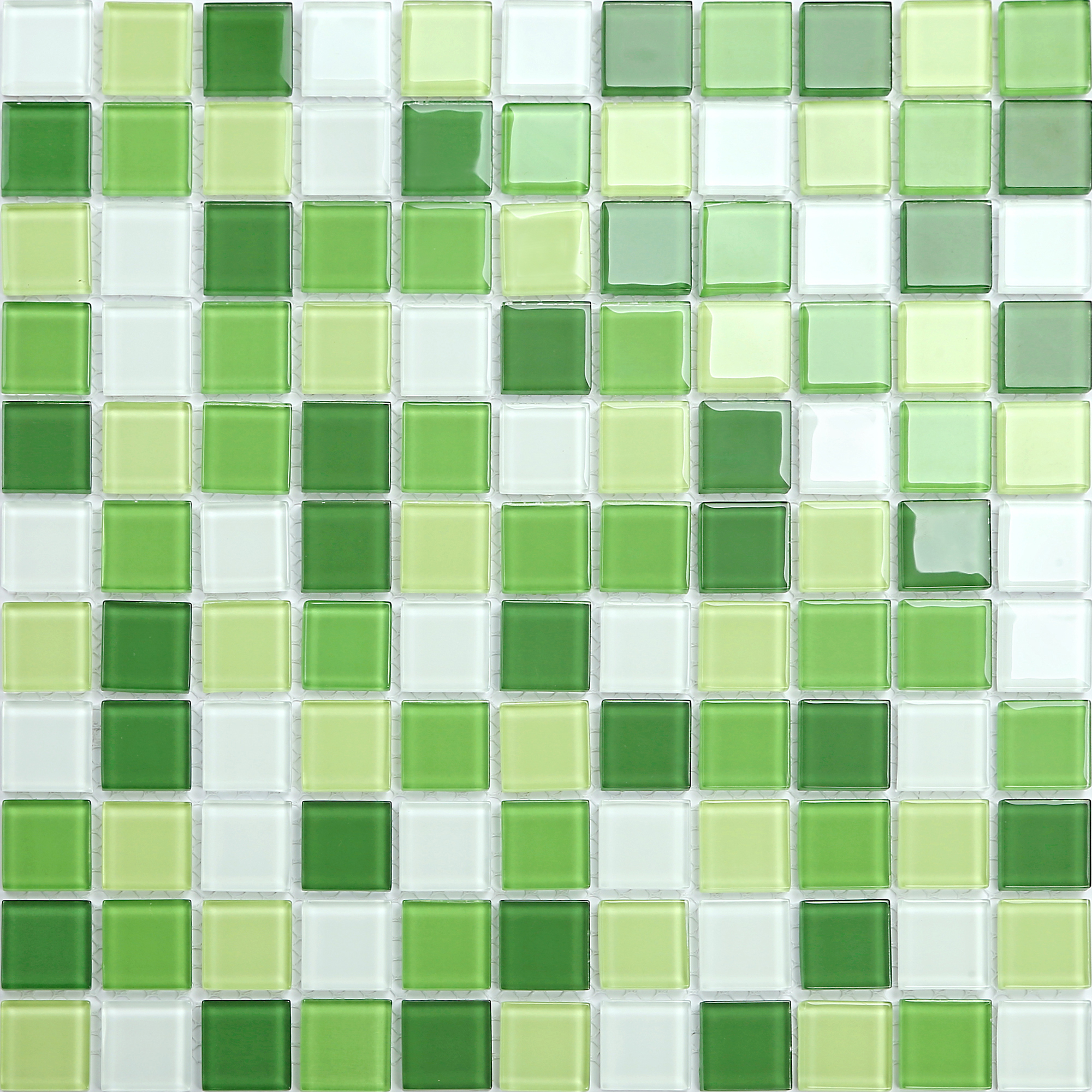 Colorful 4mm thickness glass swimming pool mosaic