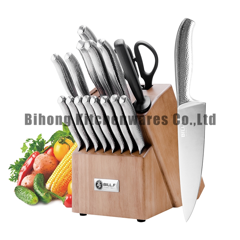 18pcs knife block set