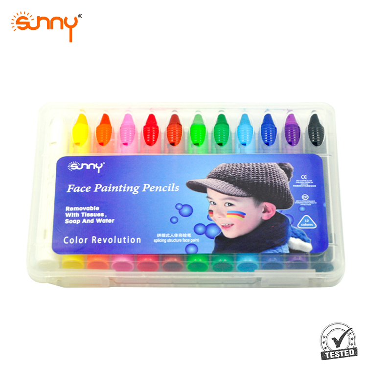 Face paint crayons
