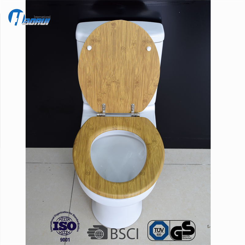 Toilet seat , Bamboo toilet seat