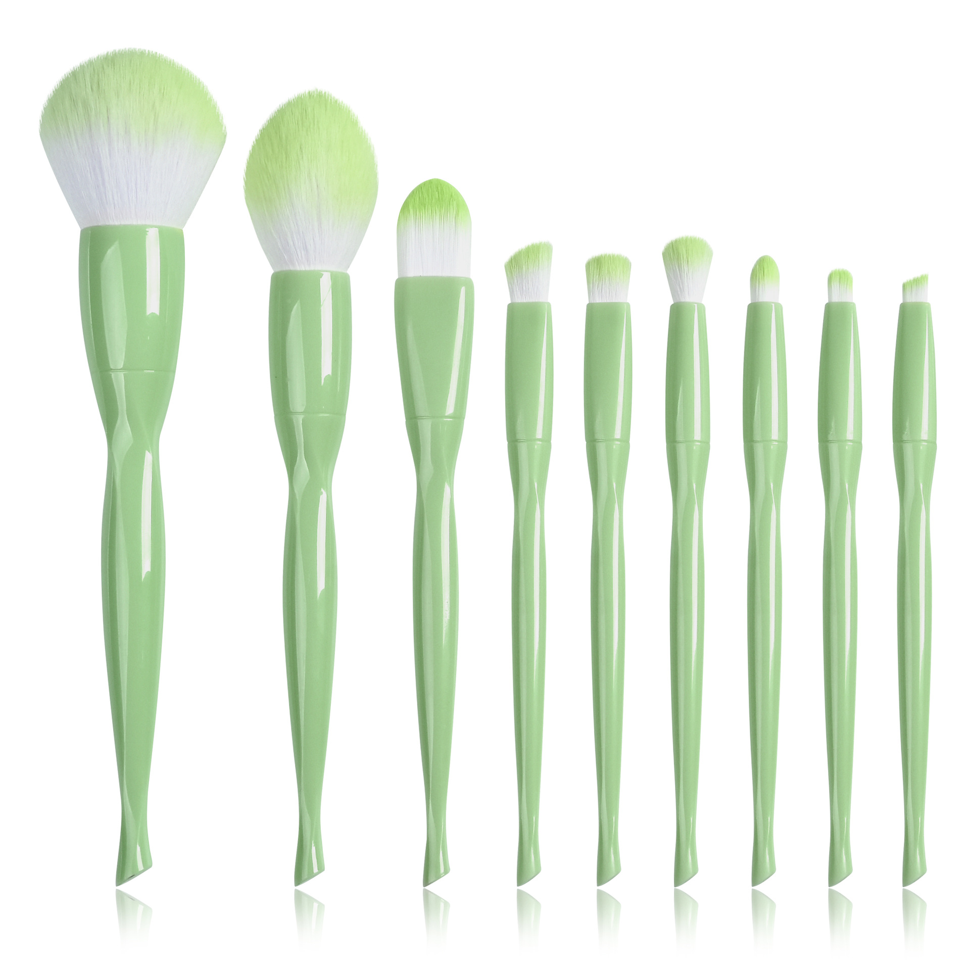New 9 makeup brushes Super soft makeup brush Blush Powder paint beauty makeup Tool Set