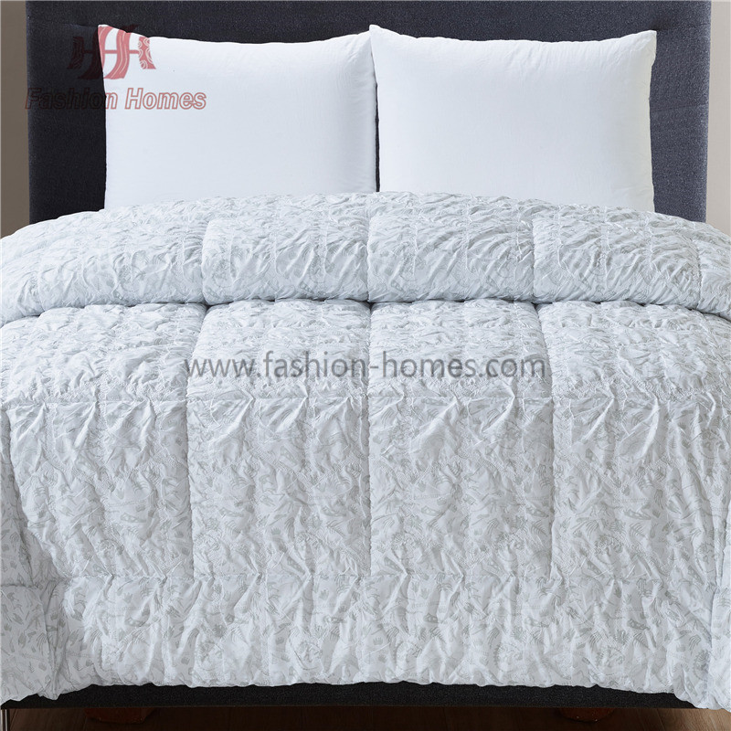 3PCS Composite Printed microfiber crushed comforter