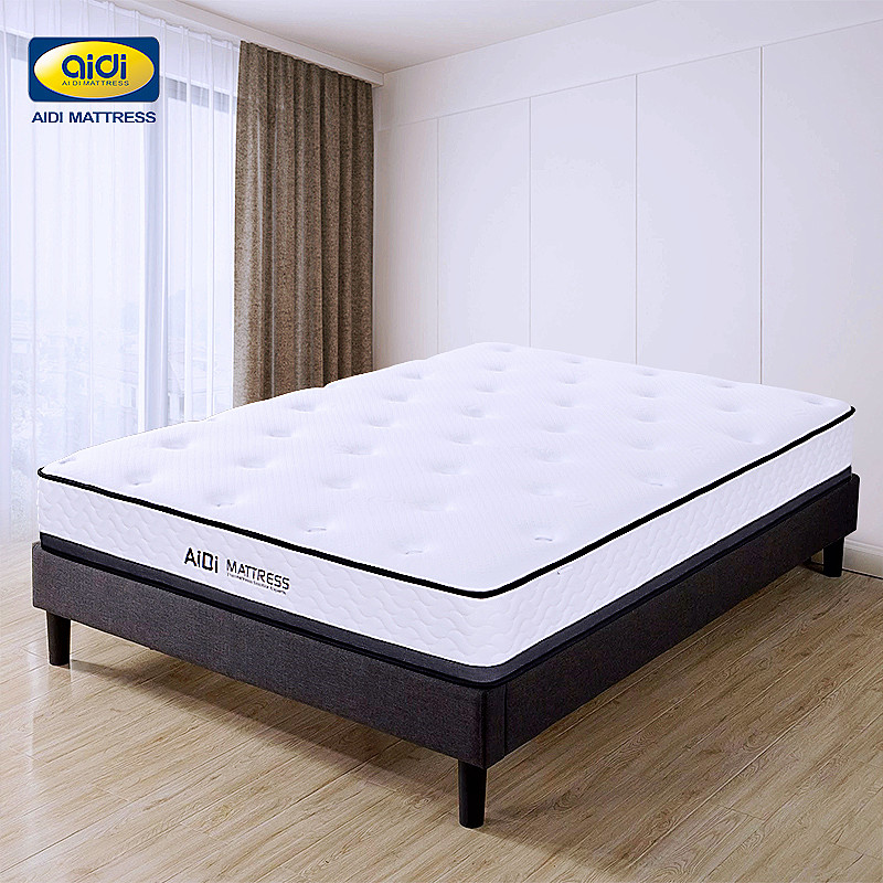 Guest room mattress, zoned mattress