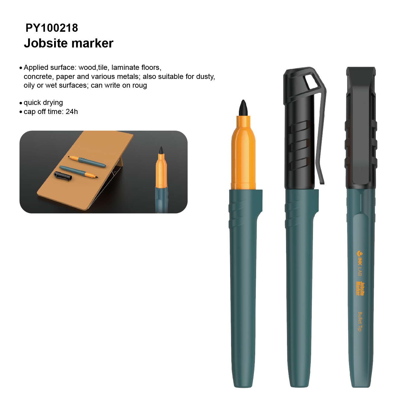 Jobsite marker