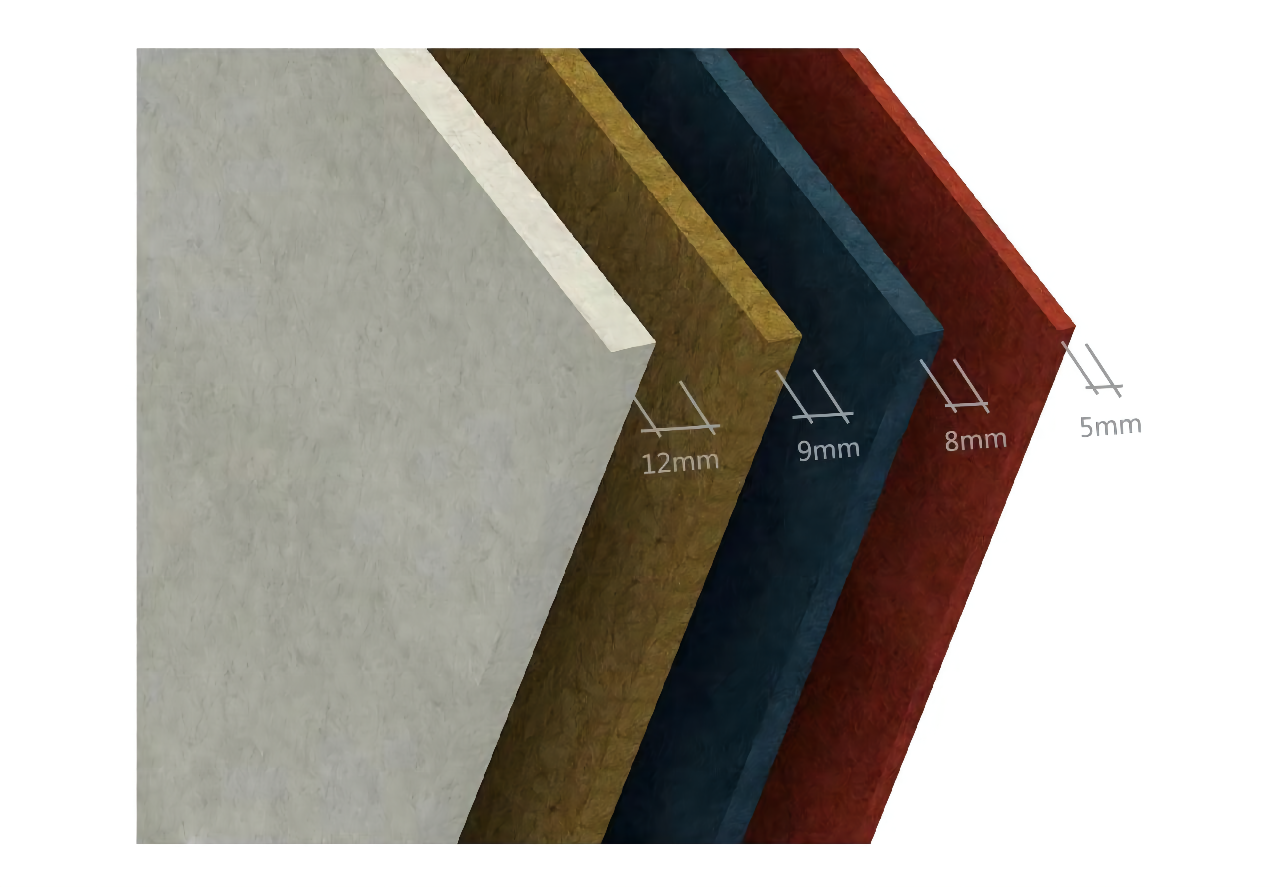 PET acoustic panels
