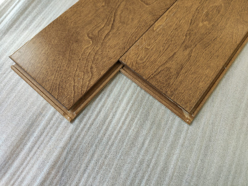 工程专用多层橡木地板硬木棕色商用家居装饰木地板