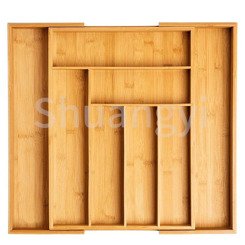 Bamboo Kitchen Drawer Organizer