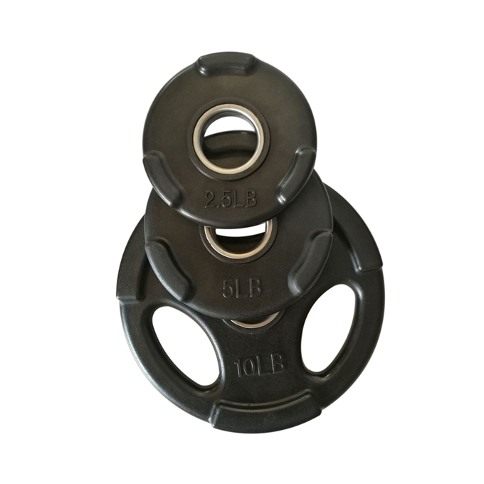 rubber coated weight plate