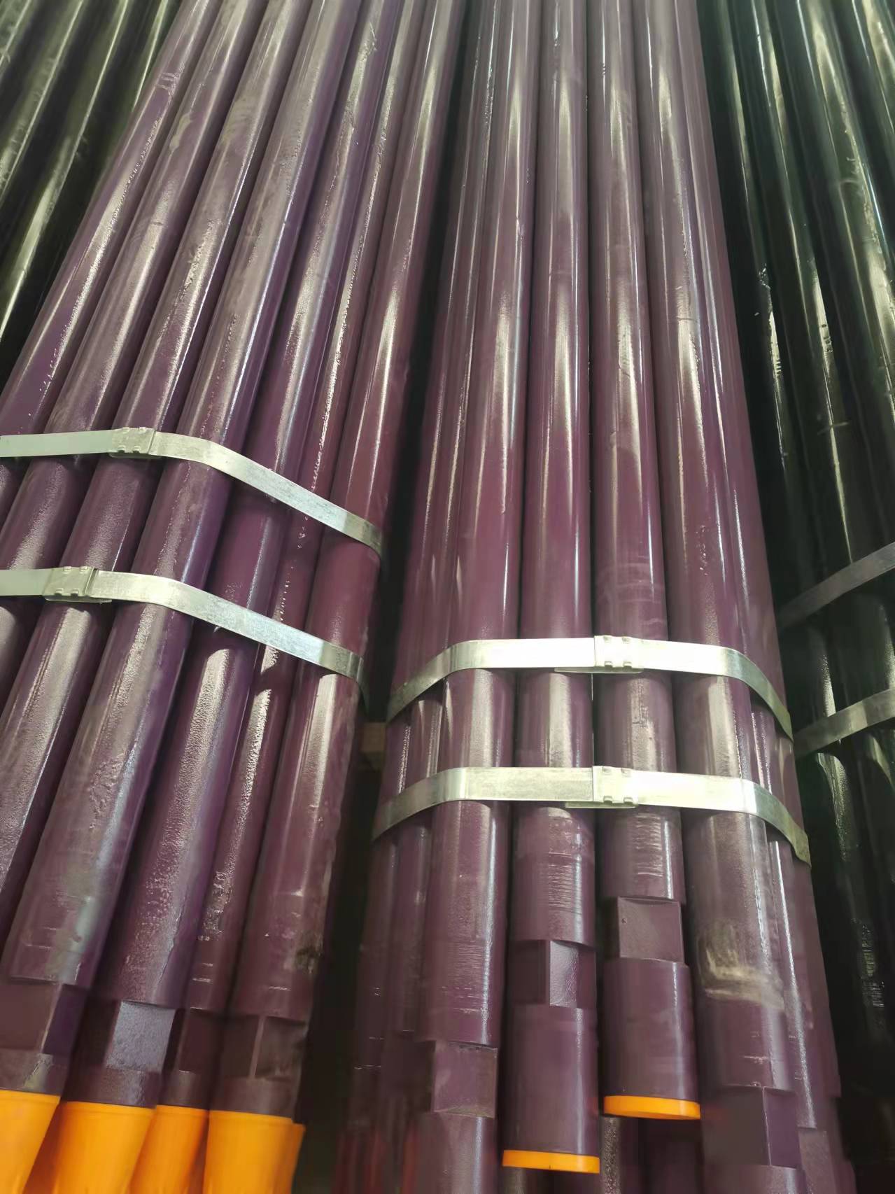 API Standard DTH Drill Rods Drill Pipe For Water Well Drilling And Rock Blasting