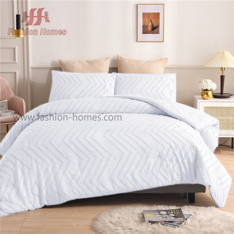 Zigzag Clipped dot quilts