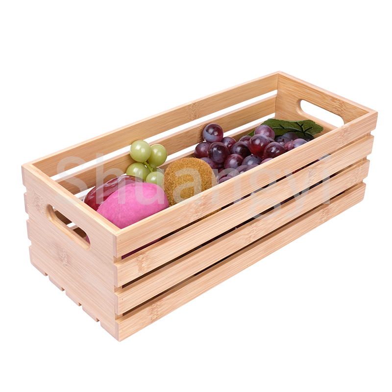Bamboo storage box
