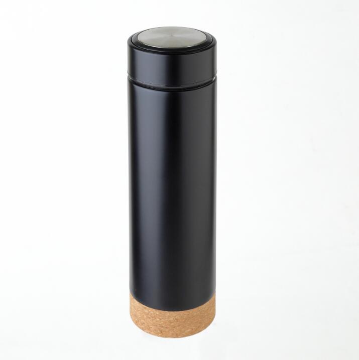 450ML Double wall vaccum stainless steel thermos with cork base