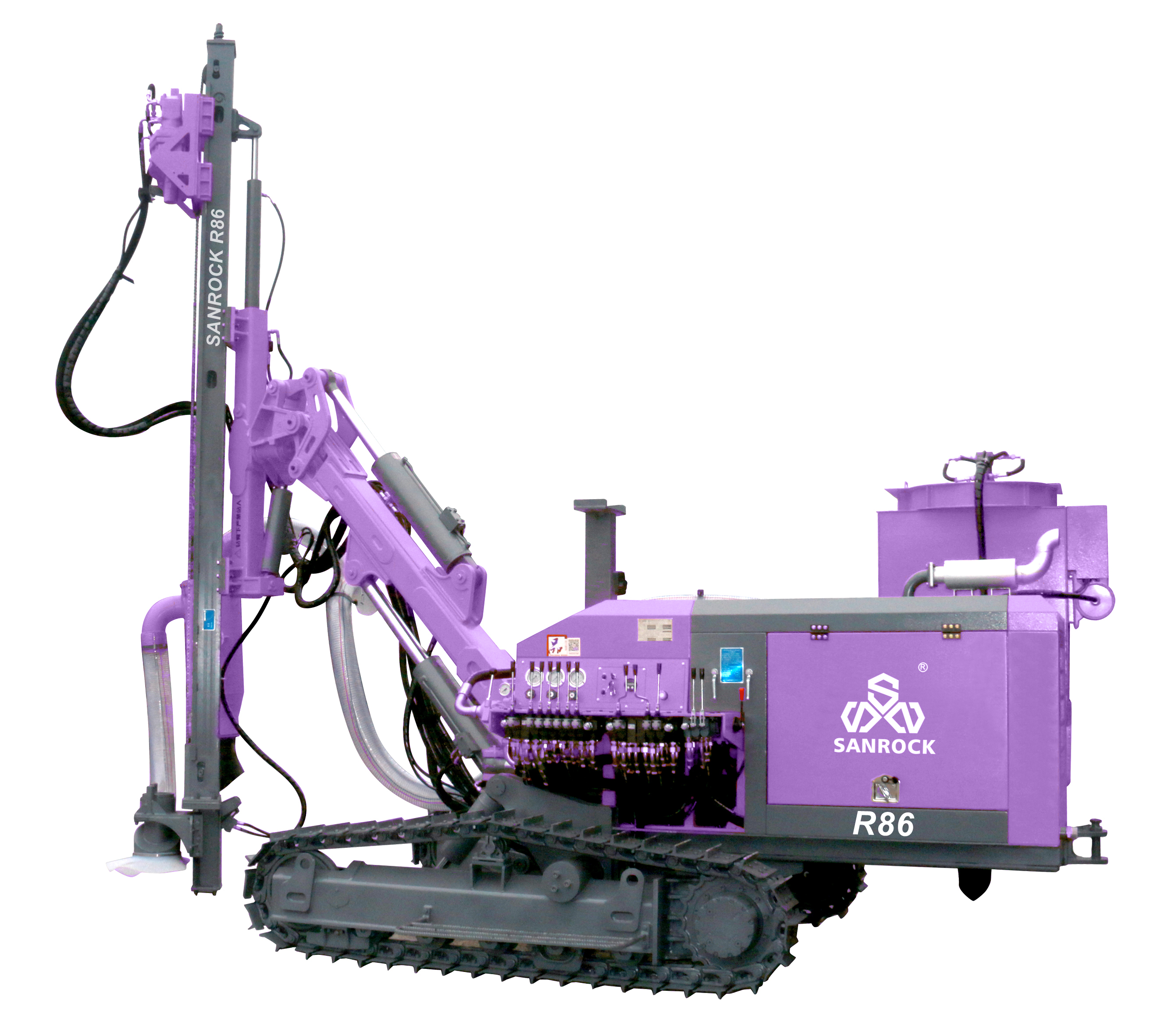 Separated DTH Blasting Crawler Drilling Rig for Mine
