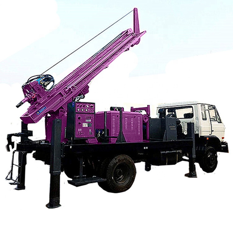 Pneumatic Truck Mounted Water Well Drilling Rig