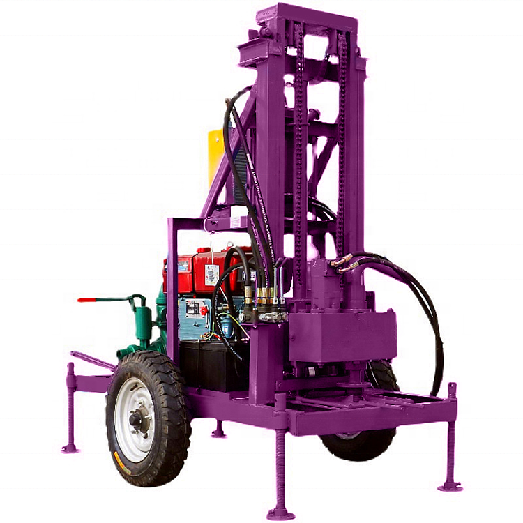 100m simple water well drilling rig