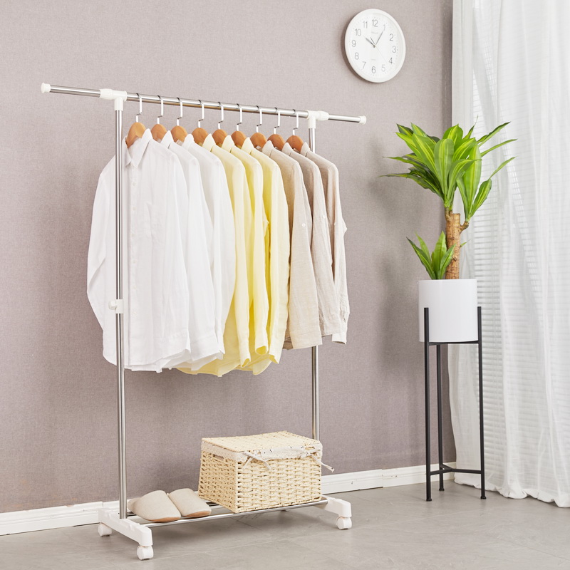 Indoor and outdoor stainless steel hangers for drying clothes dryer rack