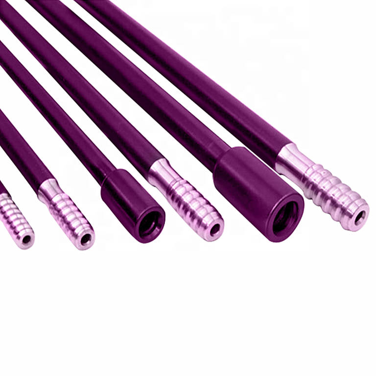 R25 R28 R38 top hammer drilling rods for underground mining