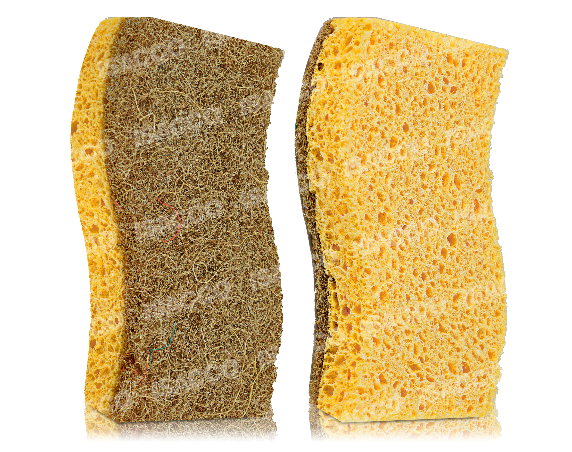 S-shape Sisal Cellulose Sponges