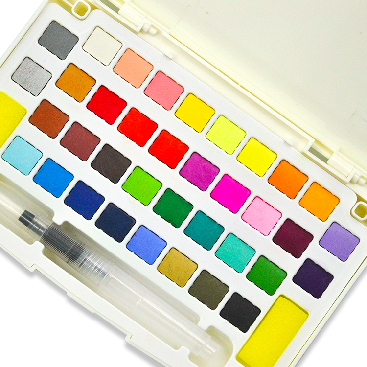 watercolor cakes