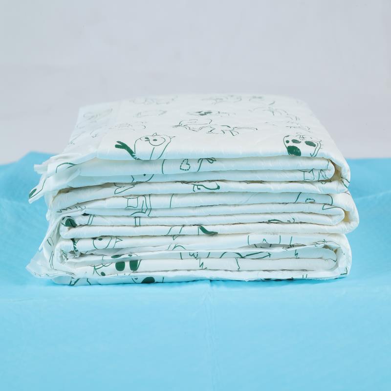colorful printed underpad