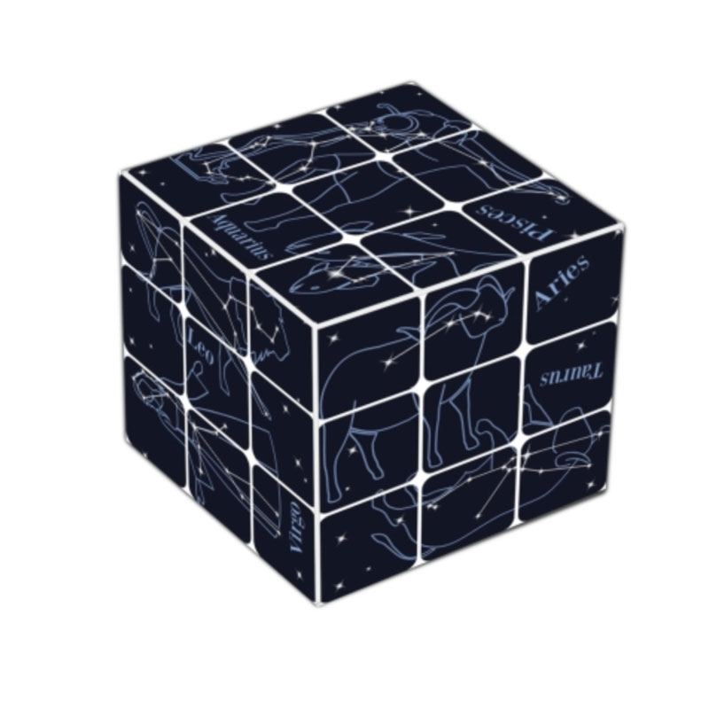 Zodiac Signs Rubik's Cube