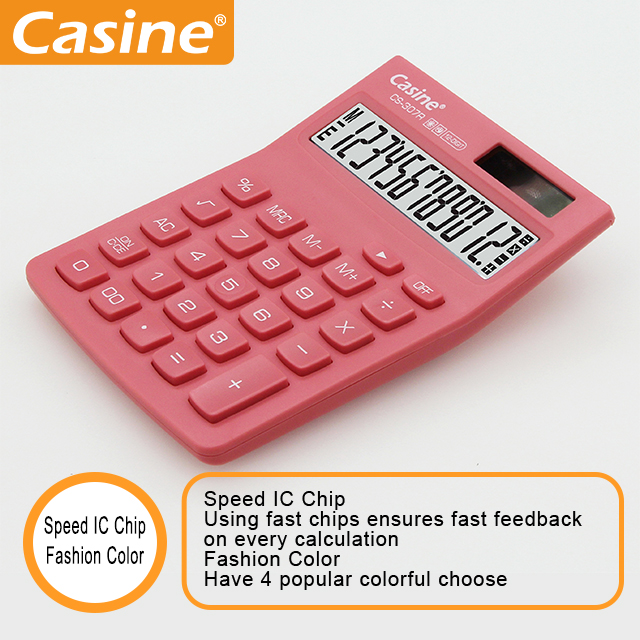 CS-307R -Desktop Calculator -12 digits-Casine