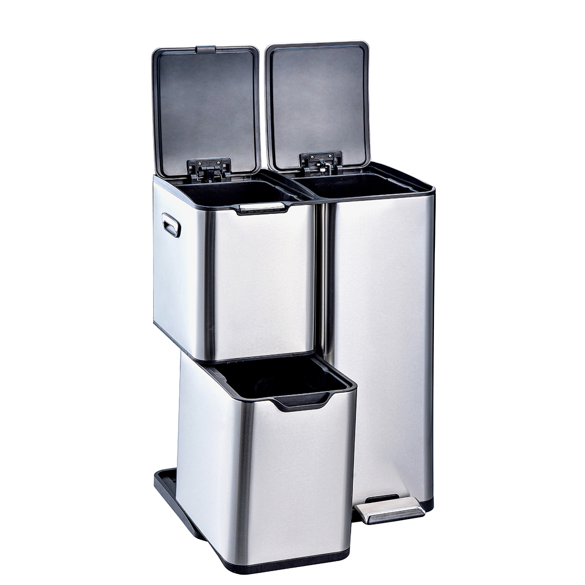 pedal bin，stainless steel pedal bin，garbage bin