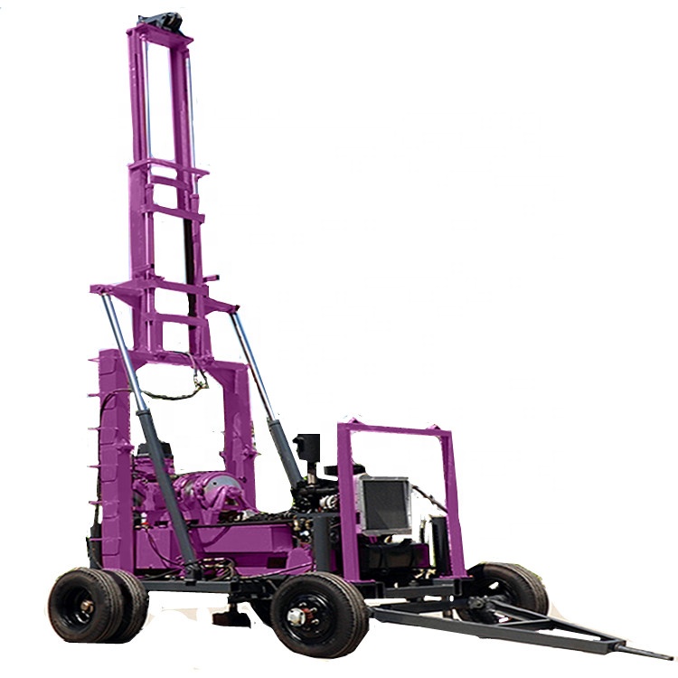 200meters depth borehole coring drilling rig for geological exploration and water well drilling