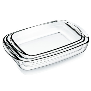 high borosilicate glass baking dish