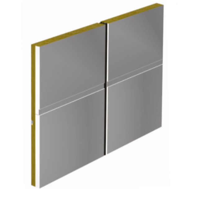 Bi-Modular curtain wall sandwich panel