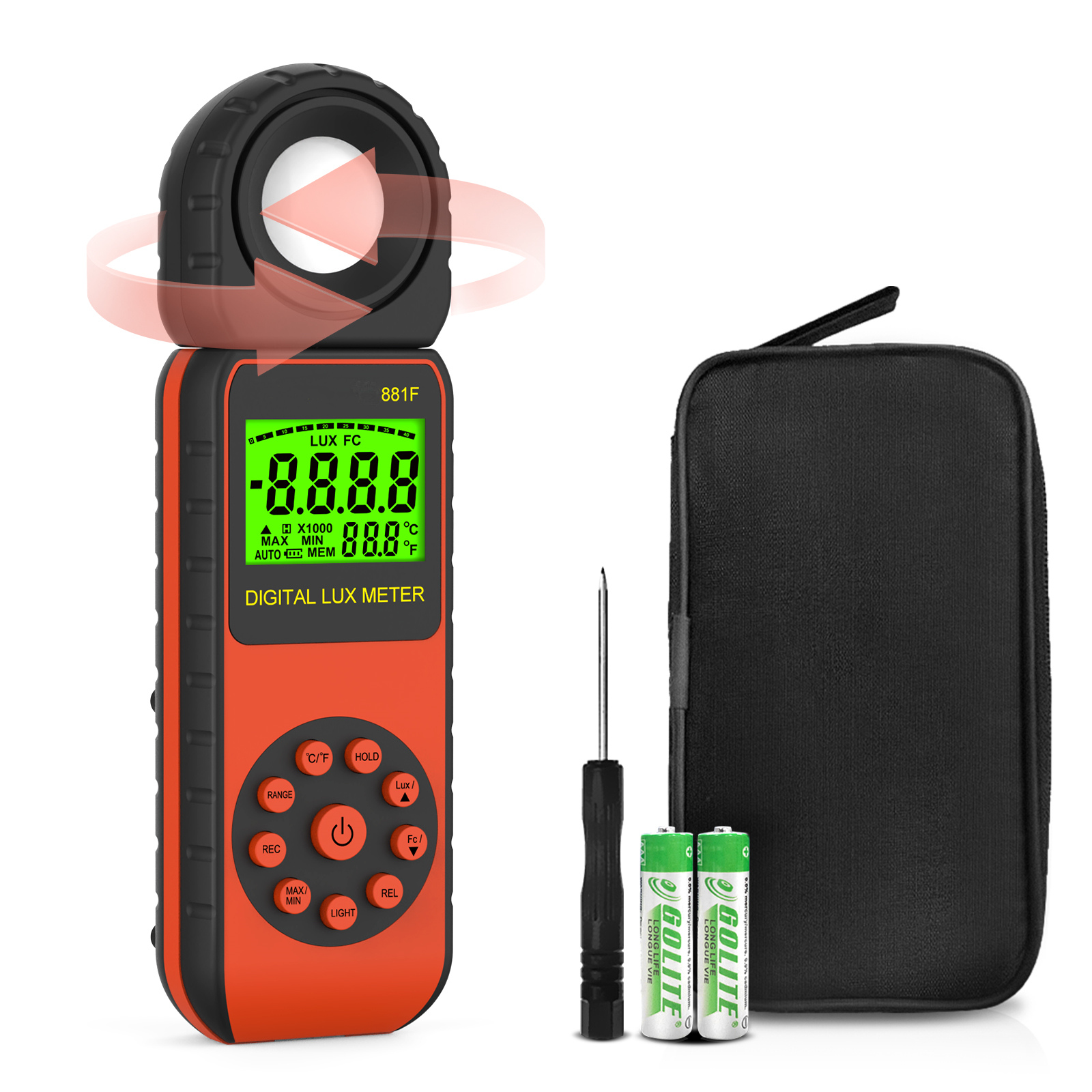 Lux meter HP-881F