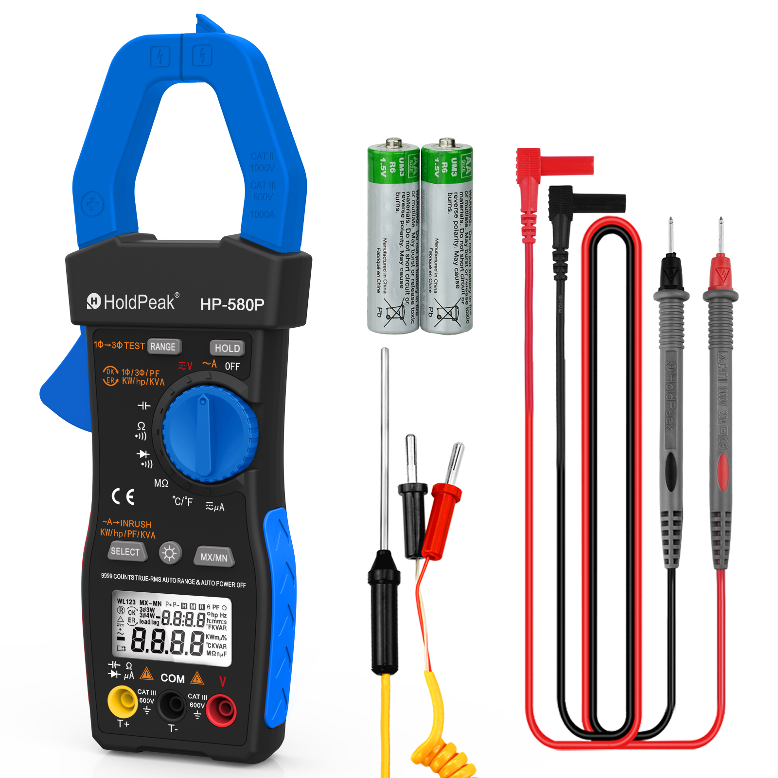 Clamp meter HP-580P