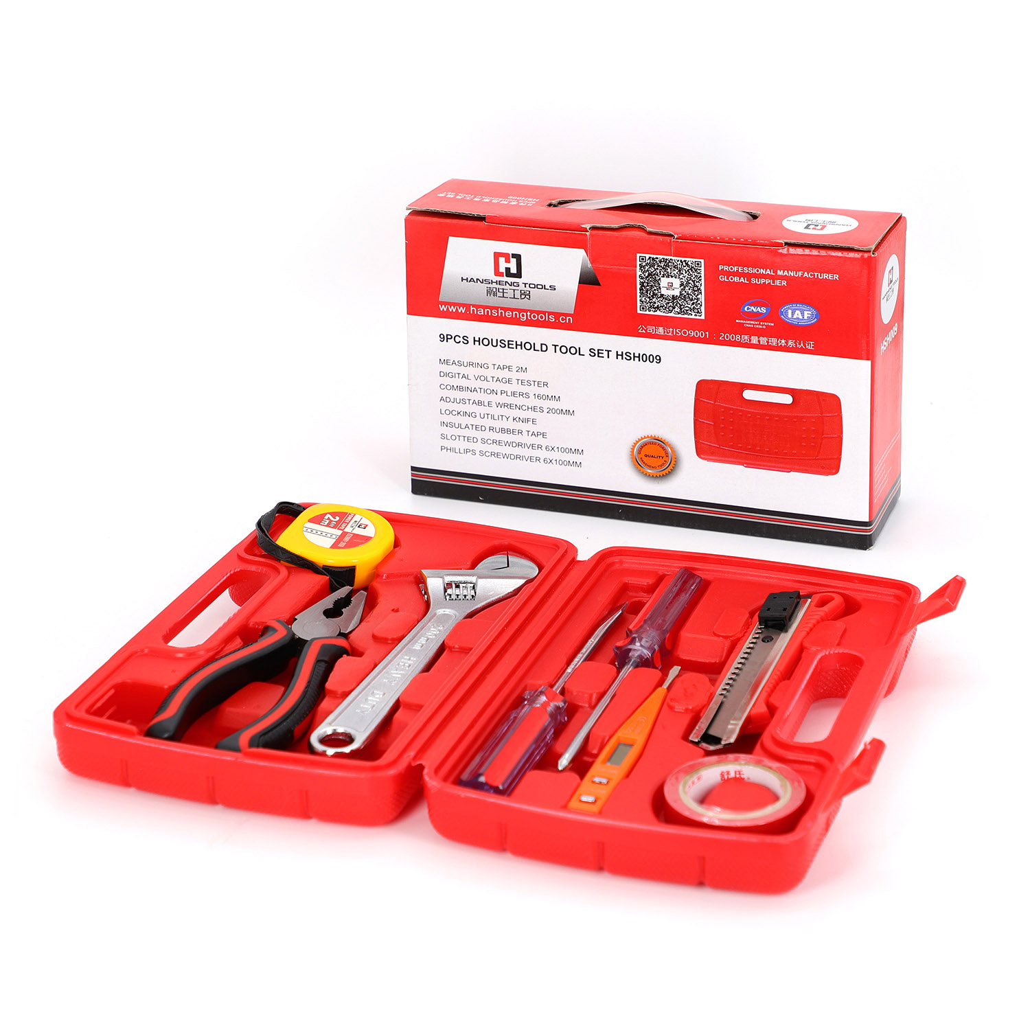 9pcs Household Tool Set