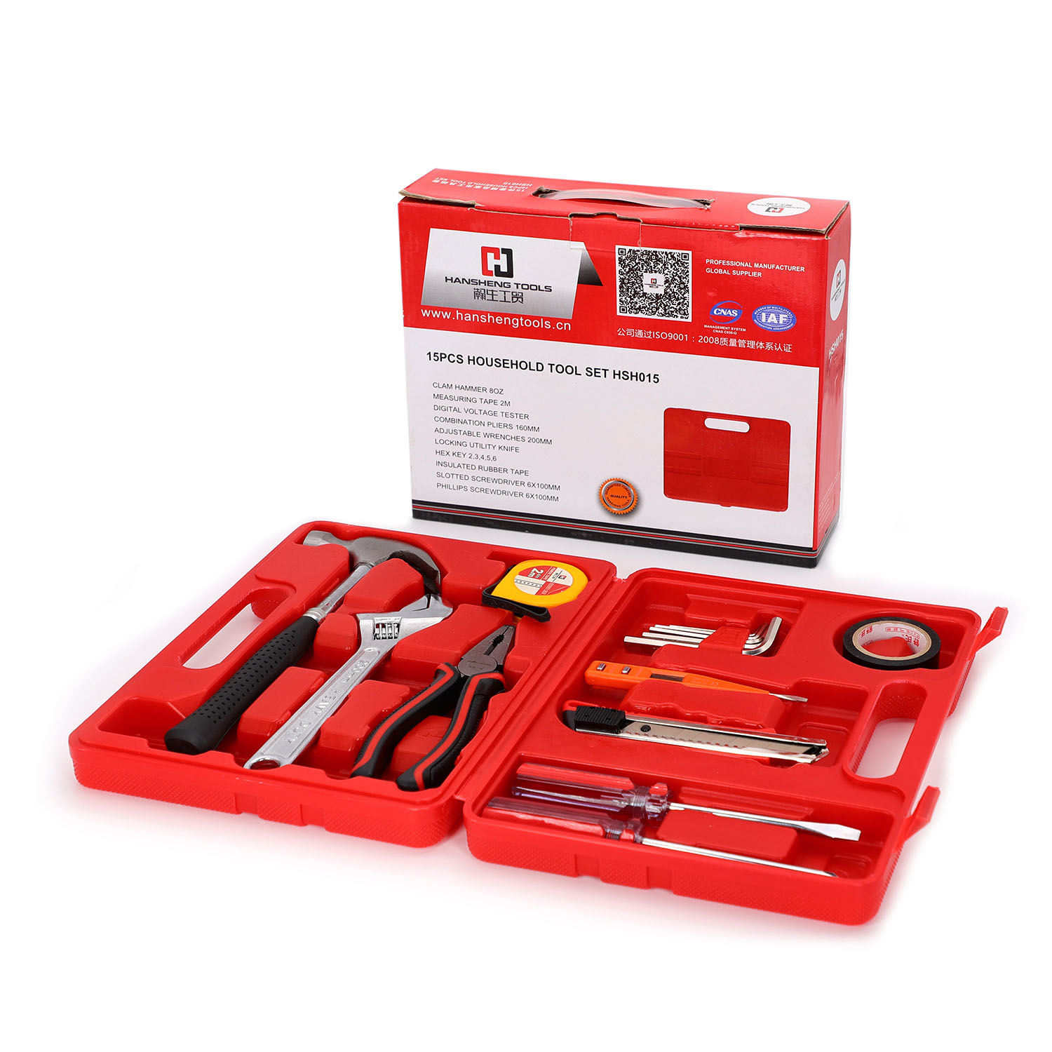 15pcs Household Tool Set