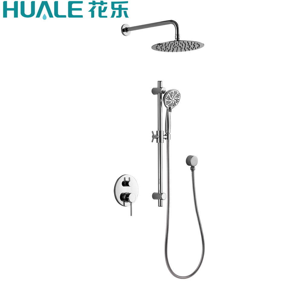 Multi function shower column set with pressure balance valve shower sldier set